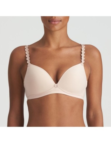 Bralette con foam marie jo tom caffé latte