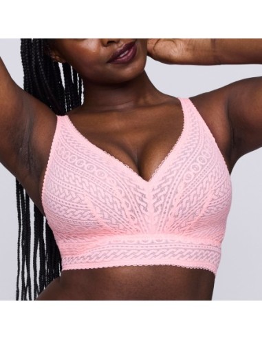 Bralette sin aro primadonna montara pink parfait