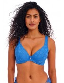 Sujetador de Bikini de tallas grandes Freya Nomad nights azul