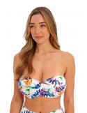 Top de Bikini Bandeau Fantasie Paradiso multicolor