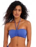 Top de Bikini Bandeau Freya Jewel cove azul