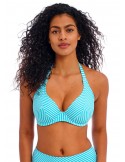 Top de Bikini Halter Freya Jewel cove turquesa