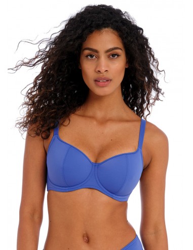 Top de Bikini Balconette Freya Jewel cove azul