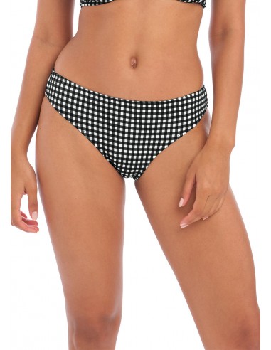 Braguita bikini clasica freya check in blanco y negro