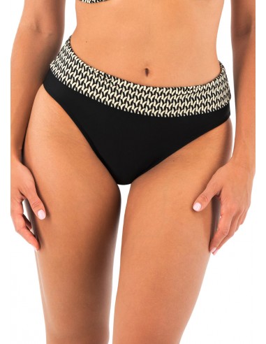 Braguita bikini clasica fantasie koh lipe negro y crema