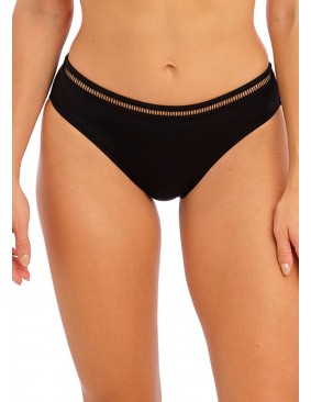 Braguita bikini de talle alto fantasie east hampton negro