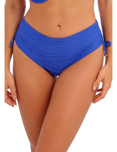 Braguita bikini de talle alto fantasie beach waves azul