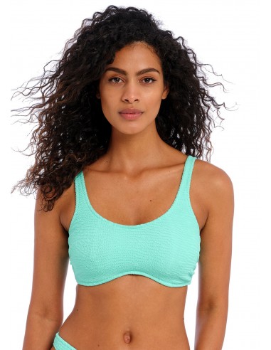 Bikini tipo top Freya Ibiza waves azul claro