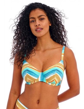 Bikini de Escote Realzado Freya Castaway island multicolor