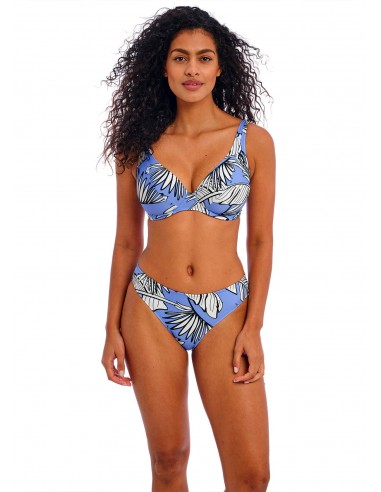 Top de Bikini para pecho grande Freya Mali beach azul aciano