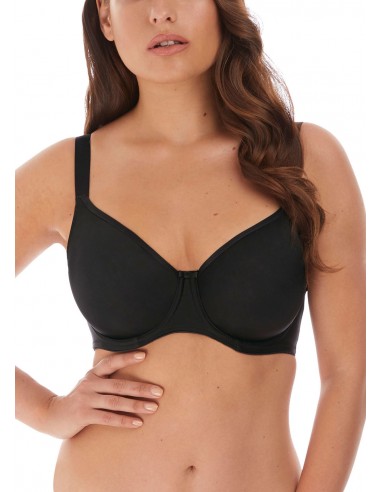 Sujetador Balconette para tallas grandes Fantasie Smoothing negro