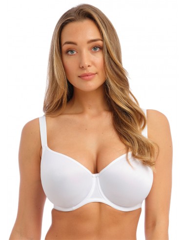 Sujetador Balconette para tallas grandes Fantasie Smoothing blanco