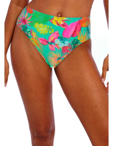 Braga de bikini de talle alto Freya swim Isla margarita jade