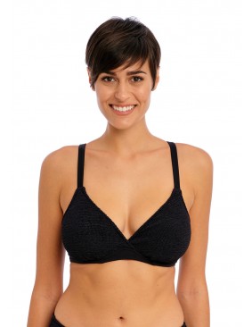 Bikini de escote profundo para pecho grande Freya Ibiza waves negro