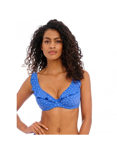 Sujetador de Bikini escotado Freya swim Jewel cove azul oscuro