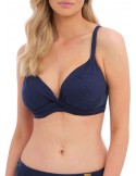 Bikini de escote profundo de tallas grandes Fantasie swim Ottawa azul marino