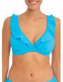 Sujetador de Bikini escotado Freya swim Jewel cove azul turquesa