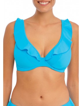 Sujetador de Bikini escotado Freya swim Jewel cove azul turquesa