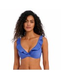 Sujetador de Bikini escotado Freya swim Jewel cove azul