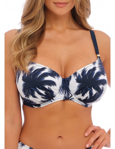 Top Bikini de copa entera Fantasie Carmelita avenue azul