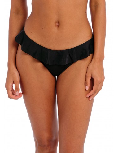 Braga de bikini con volante freya jewel cove negro