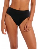 Braga de bikini de talle alto freya jewel cove negro