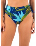 Braga de bikini de talle alto fantasie pichola azul