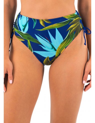 Braga de bikini de talle alto fantasie pichola azul