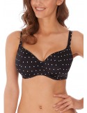 Bikini balconette de tallas grandes Freya swim Jewel cove black