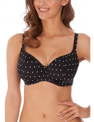 Bikini balconette de tallas grandes Freya swim Jewel cove black