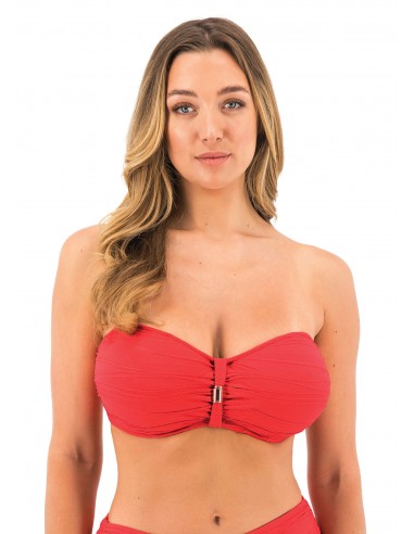 Bikini sin tirantes para tallas grandes Fantasie Beach waves clementina