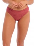 Braga de bikini alta fantasie beach waves persian rose