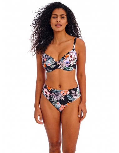 Bikini Escotado Plunge de tallas grandes Freya Kamala bay midnight