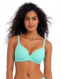 Bikini Escotado Plunge de tallas grandes Freya Ibiza waves frozen