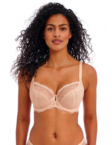 Sujetador sin relleno Freya fancies natural beige