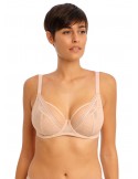 Sujetador sin relleno Freya Tailored natural beige