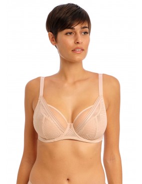 Sujetador sin relleno Freya Tailored natural beige