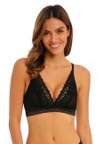 Bralette para pecho grande sin aros Wacoal Raffine black