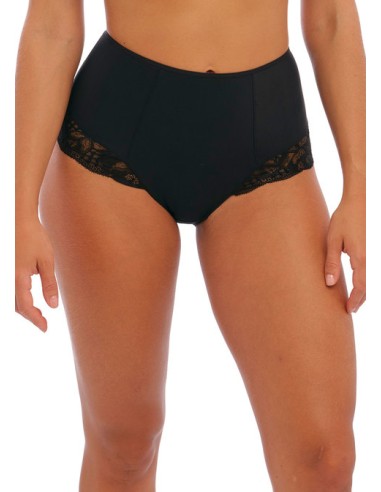 Braga de talle alto fantasie reflect black