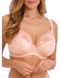 Sujetador de copa preformada escotado Fantasie Fusion lace Blush