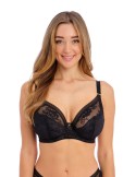 Sujetador de copa preformada escotado Fantasie Fusion lace black