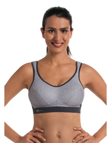 Sujetador deportivo Anita Active 5527  gris jaspeado