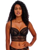 Sujetador sin relleno longline Freya Sydnie black