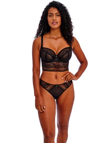 Sujetador sin relleno longline Freya Sydnie black