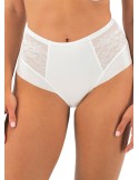 Braga de talle alto fantasie illusion white