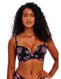 Sujetador escotado Freya Rose blossom black rose