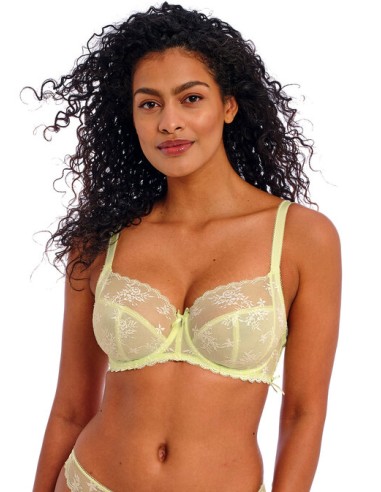 Sujetador sin relleno Freya Offbeat decadence Key Lime