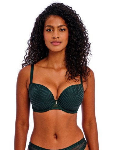 Sujetador escotado Freya Tailored Deep Emerald