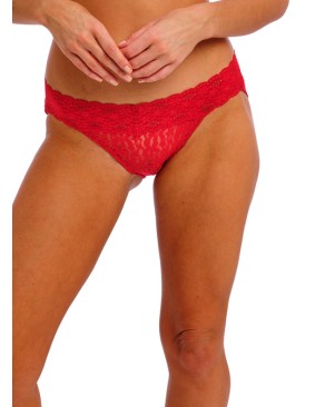 Braguita clásica wacoal halo lace equestrian red