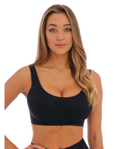 Bralette para pecho grande sin aros Fantasie Smoothease black